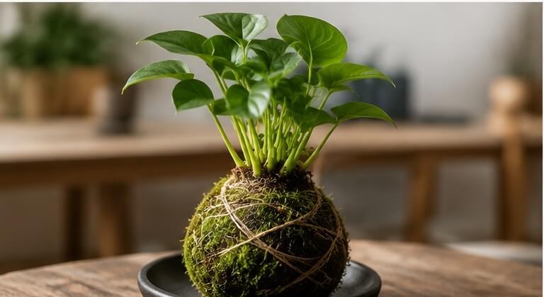 japanese-kokedama-plant-design